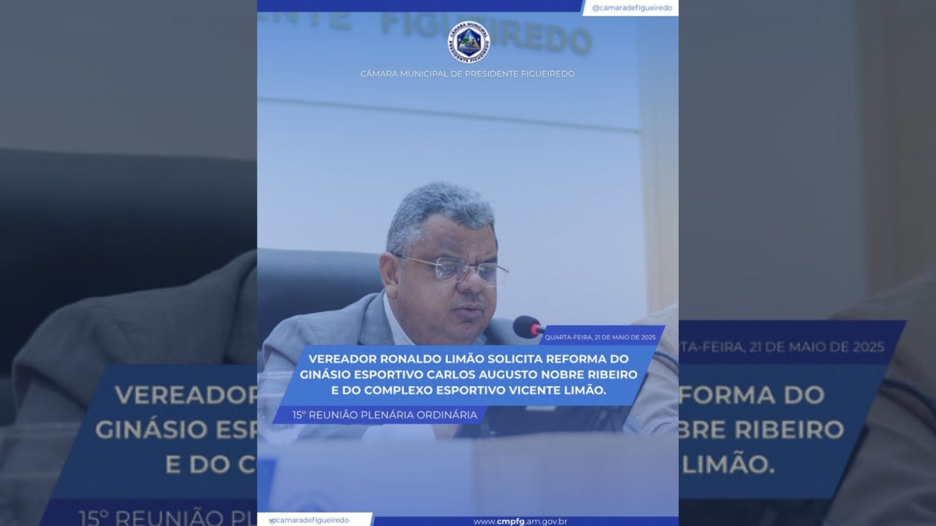 REQUERIMENTO Nº. 922025 de autoria do Vereador RONALDO CRUZ DA SILVA.